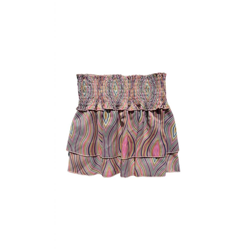 NEW PLEAT girl's scottie skirt in peacock